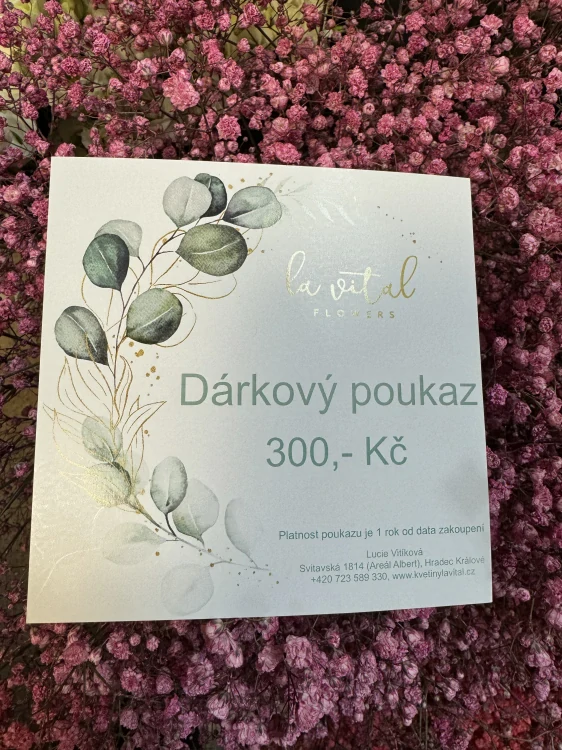 Dárkový voucher La Vital