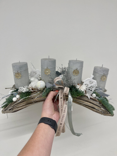 Adventní dekorace La Vital větší oblouk