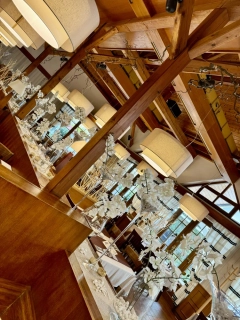 Výzdoba interiéru restaurace