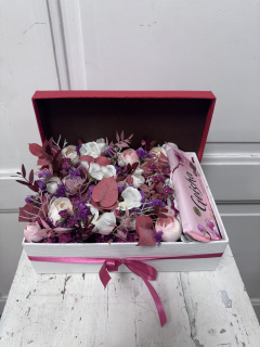 Flower box - novinka ze sušených květin s čokoládou